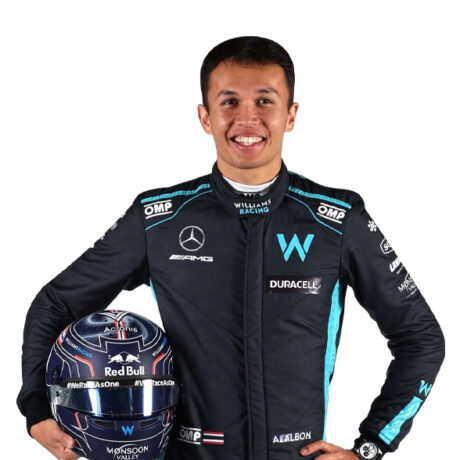 2022 new alexander albon f1 race suit williams racing