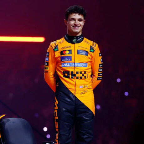 2025 MCLAREN LANDO NORRIS F1 RACE SUIT REPLICA 01