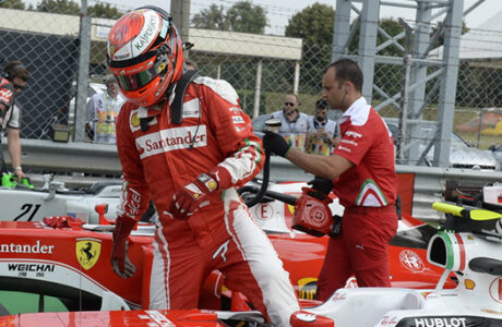 Ferrari F1 race suit