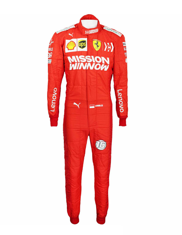 2019 charles leclerc ferrari f1 race suit 1 1