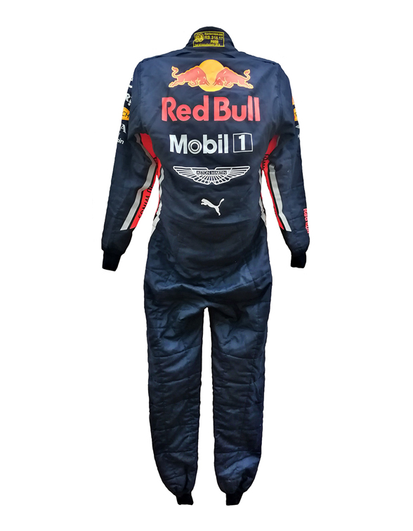 2019 max verstappen red bull honda f1 suit 2
