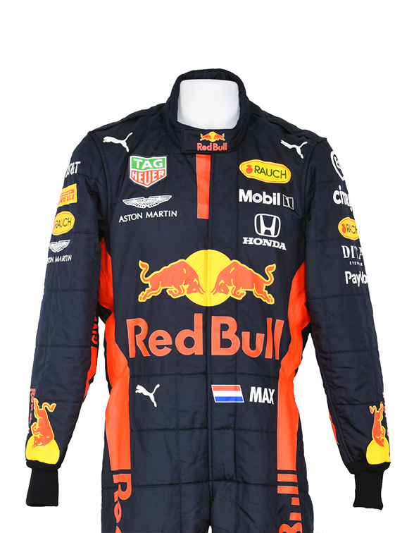 2020 max verstappen red bull honda f1 suit