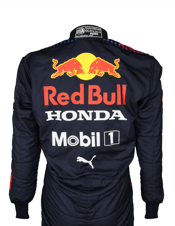 Sergio Perez red bull racing suit