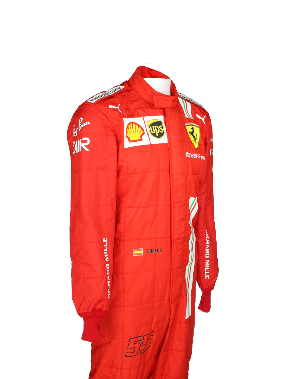 2021 carlos sainz ferrari f1 race suit 01