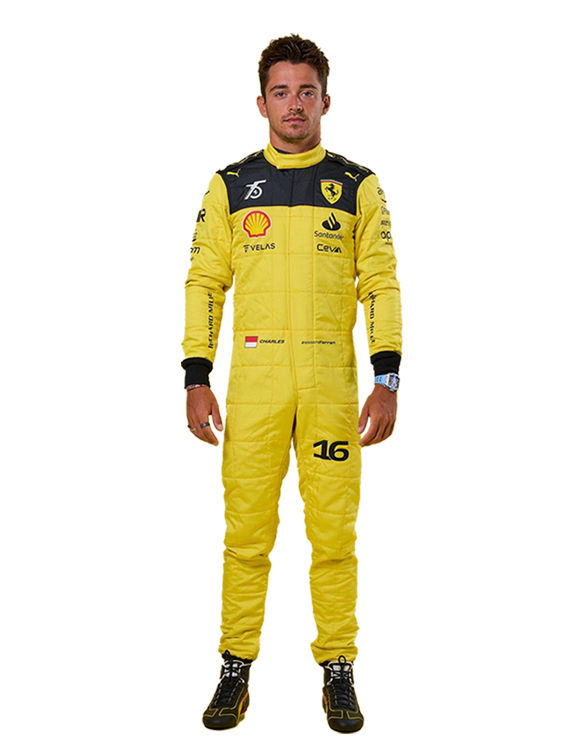 2022 charles leclerc ferrari 75th anniversary special edition suit 1 1