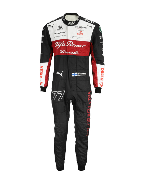 2022 valtterri bottas alfa romeo f1 race suit