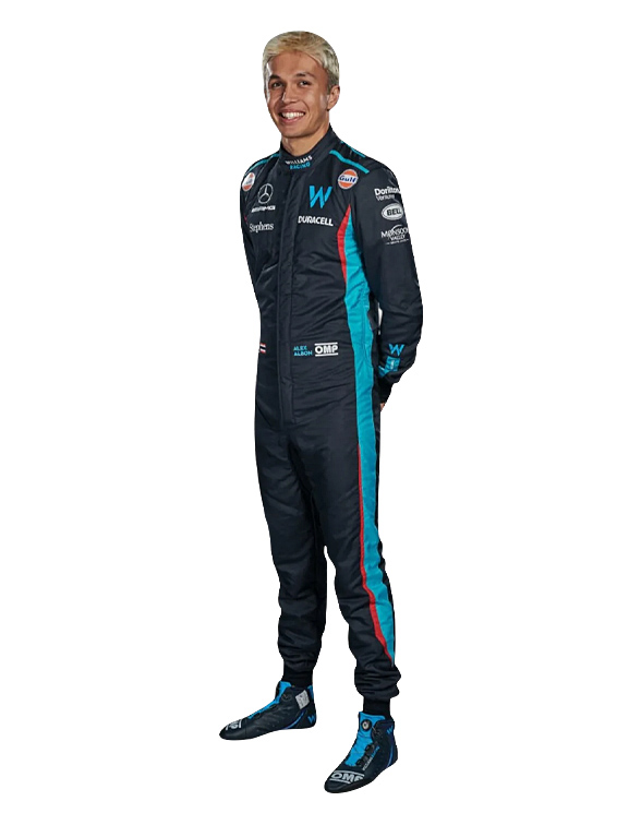 2023 alex albon race suit f1 williams racing 1