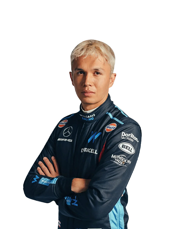 2023 alex albon race suit f1 williams racing