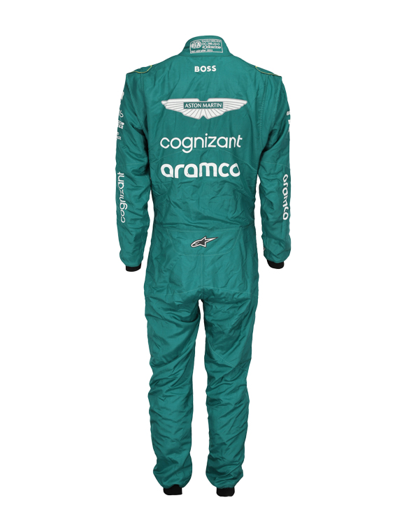 2023 lance stroll aston martin f1 race suit 2