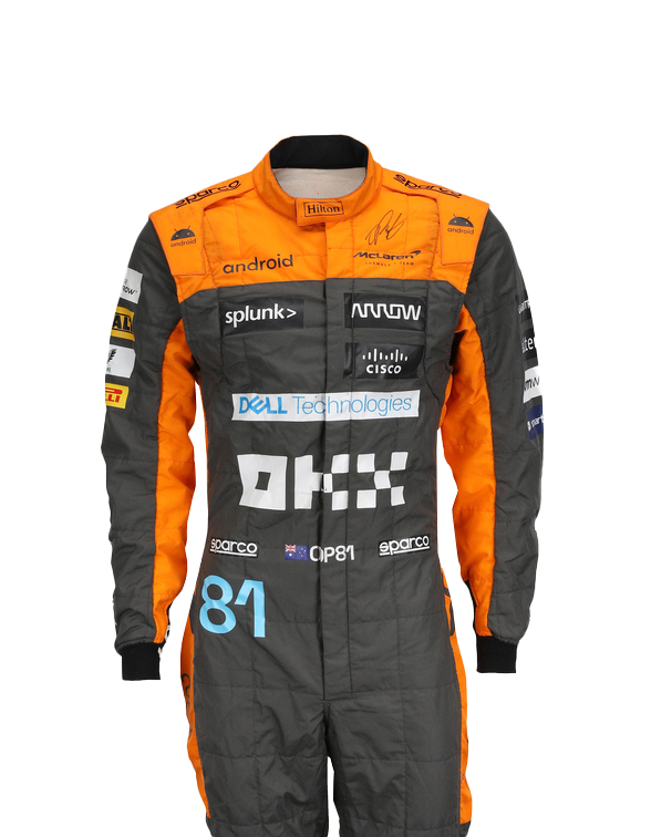 2023 oscar piastri mclaren f1 race suit 3