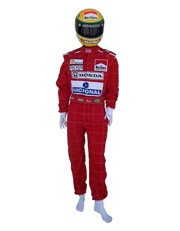 ayrton senna 1991 racing suit replica team mc laren 1