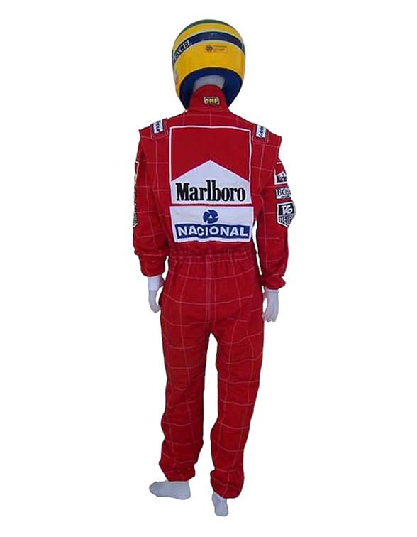 ayrton senna 1991 racing suit replica team mc laren 2