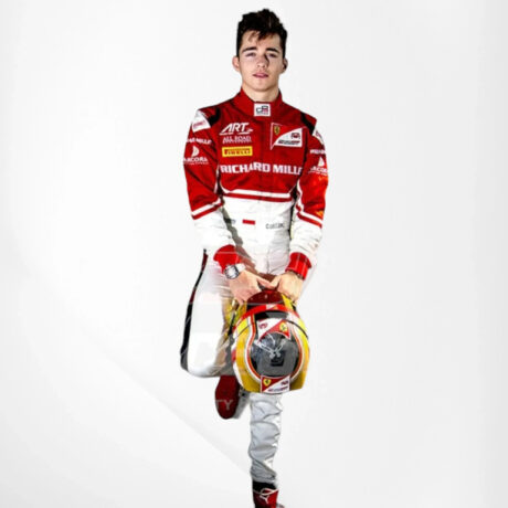 Leclerc 2016 Ferrari F1 Suit Front