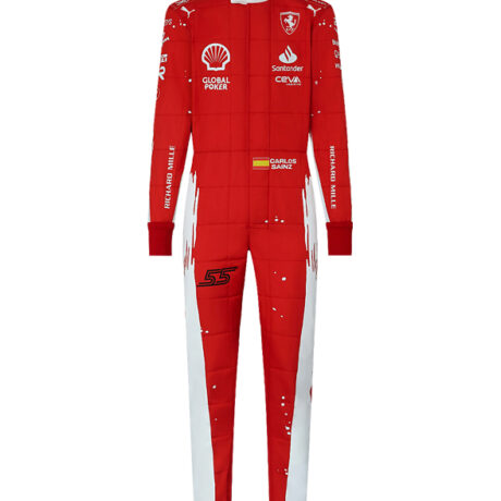 Ferrari Logo on Vegas GP F1 Suit