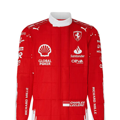 Leclerc 2023 Vegas GP Suit Front