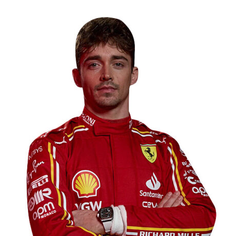 Leclerc 2024 Ferrari F1 Suit Front