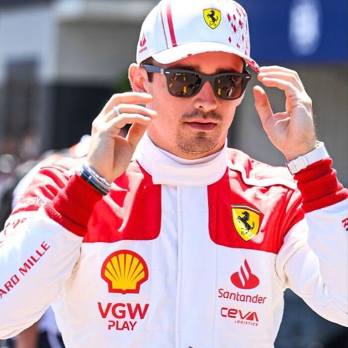 2023 Monaco GP Ferrari Suit Back
