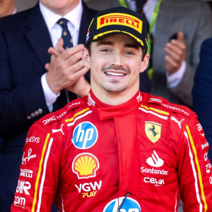 Replica of Leclerc’s 2024 Ferrari Monaco F1 suit