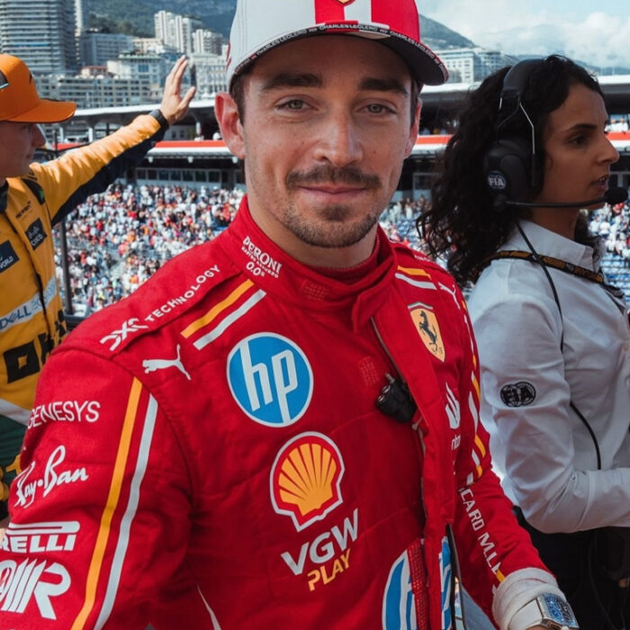 2024 Charles Leclerc Ferrari F1 Monaco suit copy