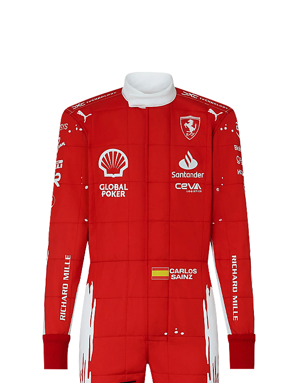 Sainz 2023 Las Vegas GP Suit Front