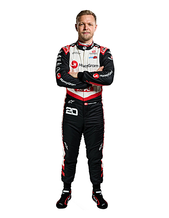 Haas 2024 Kevin Magnussen Suit Replica