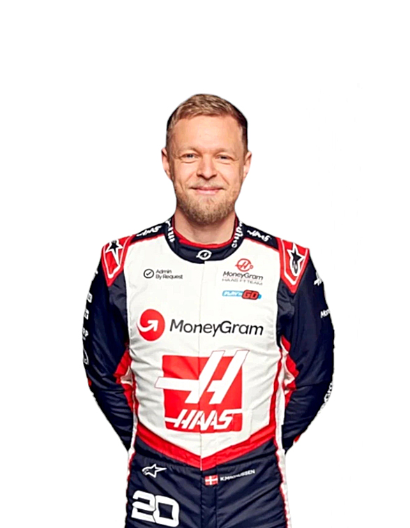 Magnussen 2024 Haas F1 Suit Replica