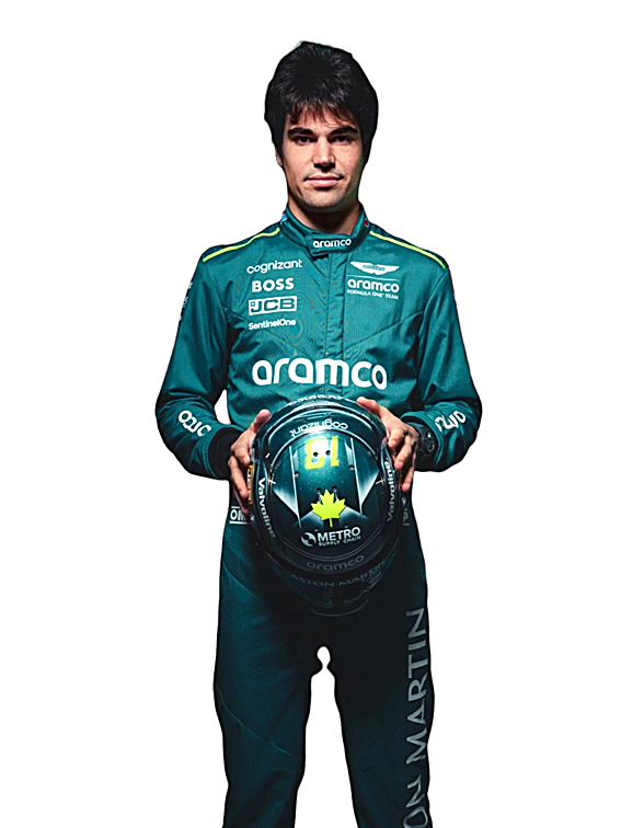 Stroll Aston Martin F1 Suit Replica 2024