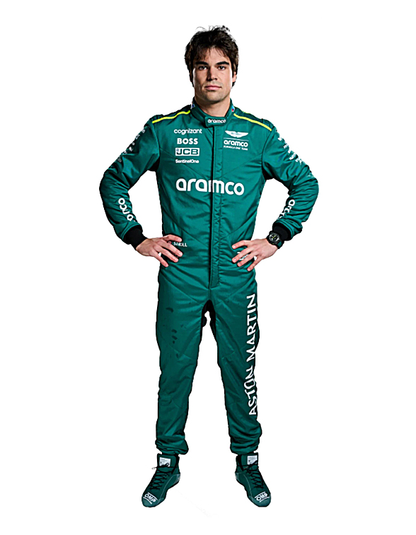 2024 F1 Suit Replica – Stroll Aston Martin