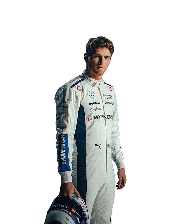 Logan Sargeant 2024 F1 Suit Replica