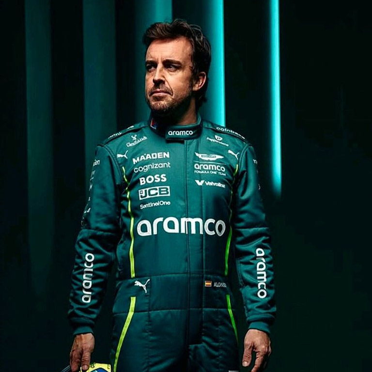 2025 Fernando Alonso F1 Race Suit Replica
