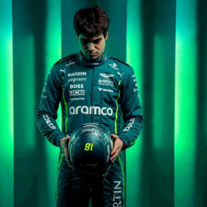 Lance Stroll Aston Martin F1 Suit 2025