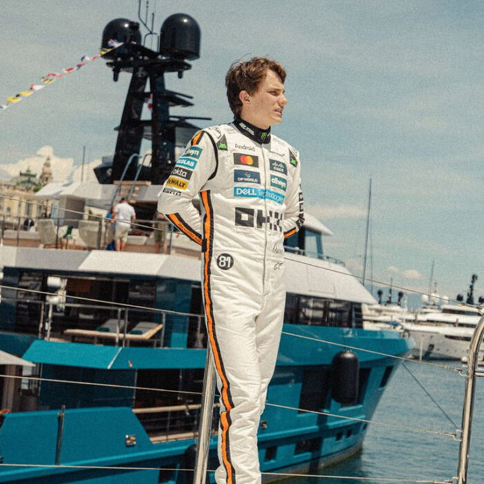 Oscar Piastri McLaren Suit 2025 – Monaco GP