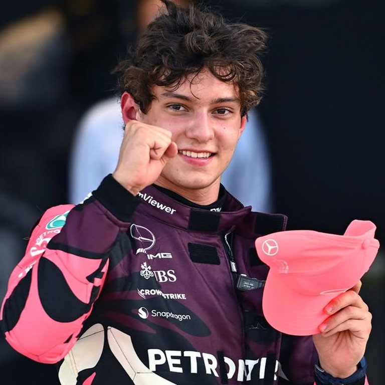 MERCEDES ANDREA ANTONELLI KIMI MIAMI GP 2025 RACE SUIT