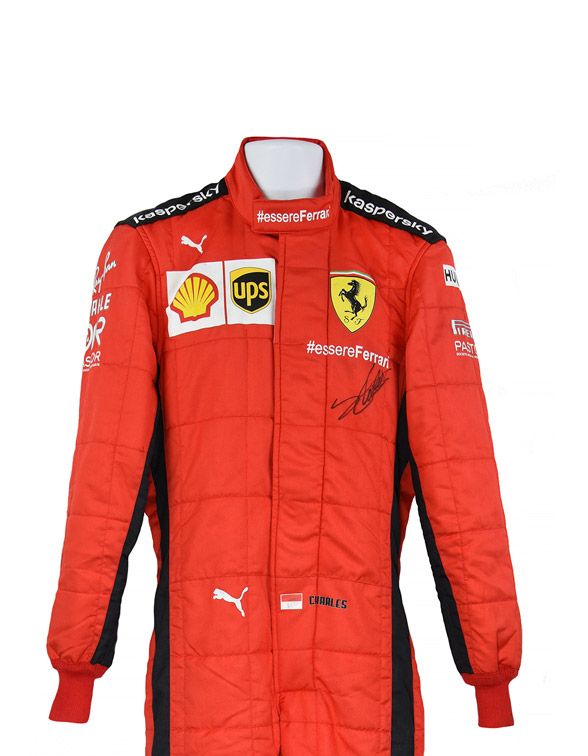 2020 Charles Leclerc Ferrari F1 Race Suit REPLICA