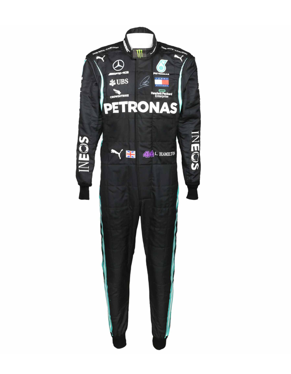 2020 Lewis Hamilton Mercedes F1 Race Suit REPLICA 3 2020 Lewis Hamilton Mercedes F1 Race Suit REPLICA - Image 3