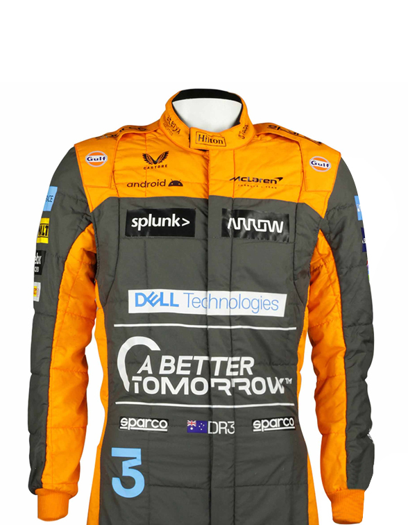 2022 Daniel Ricciardo Mclaren F1 Race Suit REPLICA