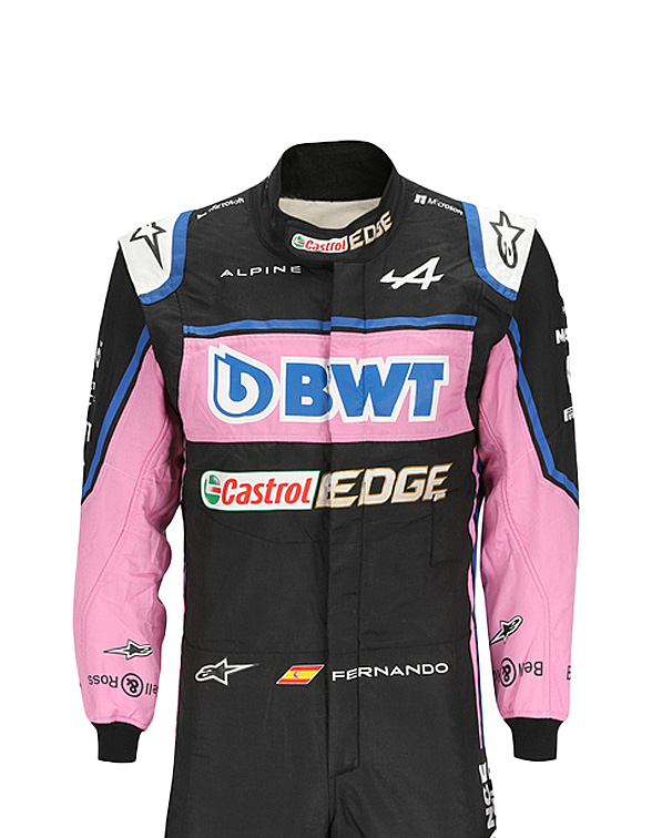 2022 Fernando Alonso Alpine F1 Race Suit REPLICA