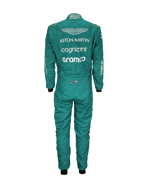 2022 Lance Stroll Aston Martin F1 Race Suit REPLICA 2 2022 Lance Stroll Aston Martin F1 Race Suit REPLICA - Image 2