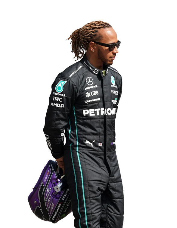 2022 Lewis Hamilton PETRONAS Mercedes F1 Race Suit REPLICA 2 2022 Lewis Hamilton PETRONAS Mercedes F1 Race Suit REPLICA - Image 2