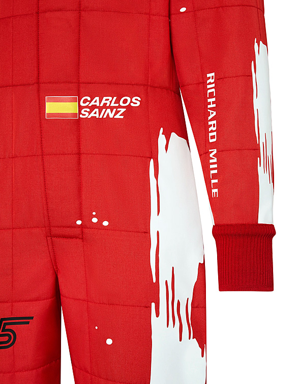 2023 Carlos Sainz (Las Vegas GP Special Edition) Ferrari F1 Race Suit REPLICA 3 Vegas Edition 2023 Sainz F1 Suit