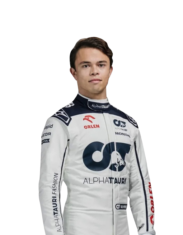2023 Nyck De Vries Alphatauri F1 Race Suit REPLICA