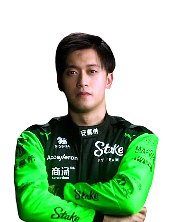 2024 Zhou Guanyu Kick Sauber F1 Team Stake Race Suit Replica 2 Guanyu Zhou 2024 F1 Suit Replica