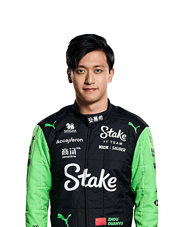 Zhou 2024 Kick Sauber F1 Race Suit Replica