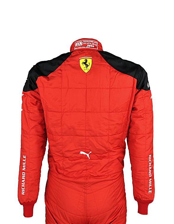 2023 Charles Leclerc Ferrari F1 Race Suit REPLICA 7 2023 Charles Leclerc Ferrari F1 Race Suit REPLICA - Image 7