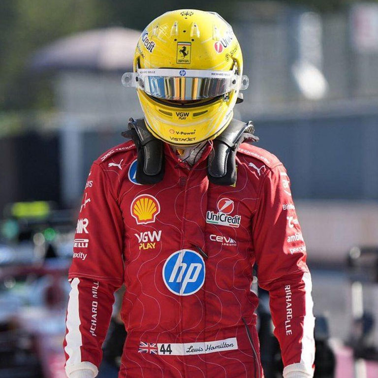 FERRARI LEWIS HAMILTON MONZA GP 2025 2 FERRARI LEWIS HAMILTON MONZA GP 2025 - Image 2