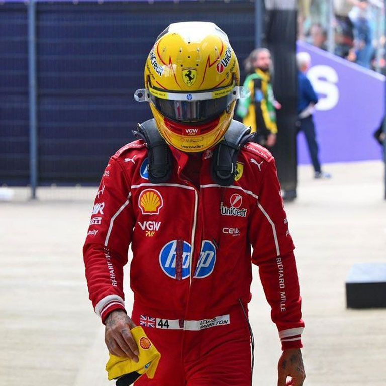 FERRARI LEWIS HAMILTON MONZA GP 2025 3 FERRARI LEWIS HAMILTON MONZA GP 2025 - Image 3