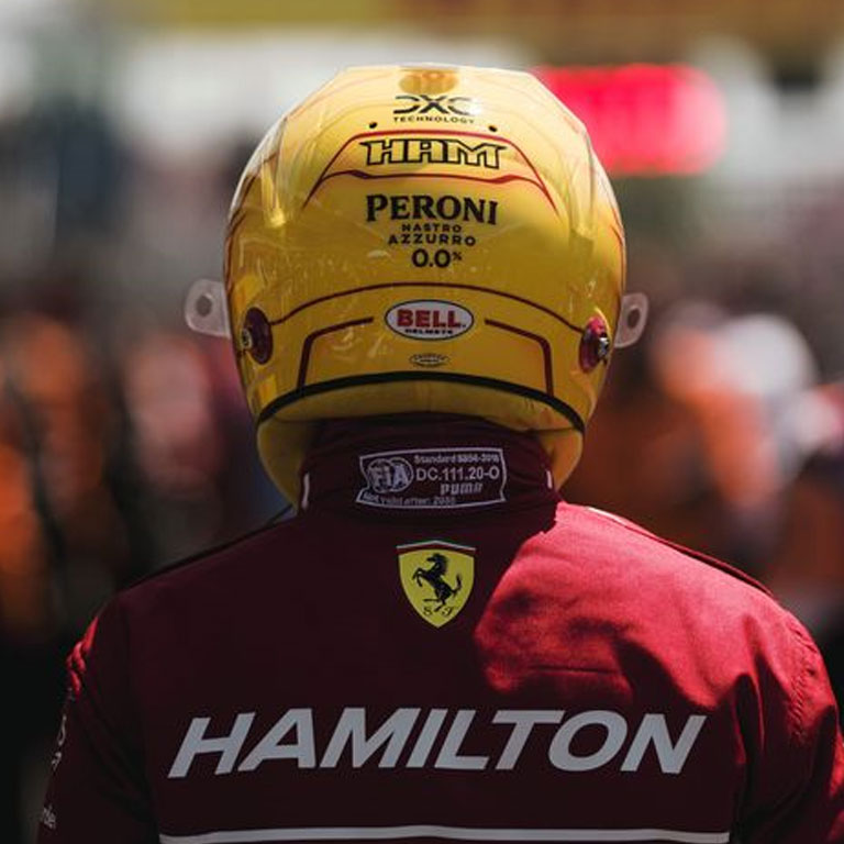 FERRARI LEWIS HAMILTON MONZA GP 2025 4 FERRARI LEWIS HAMILTON MONZA GP 2025 - Image 4