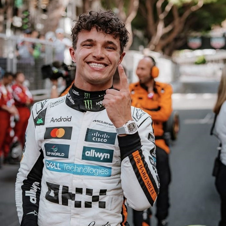 2025 LANDO NORRIS RACE SUIT MONACO GP