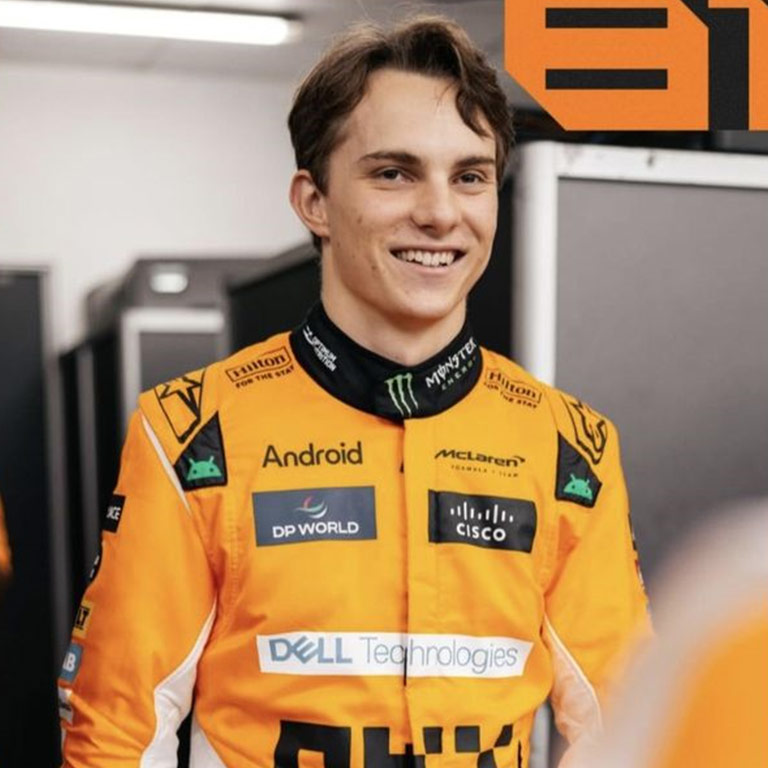 2024 SINGAPORE GP MCLAREN OSCAR PIASTRI RACE SUIT