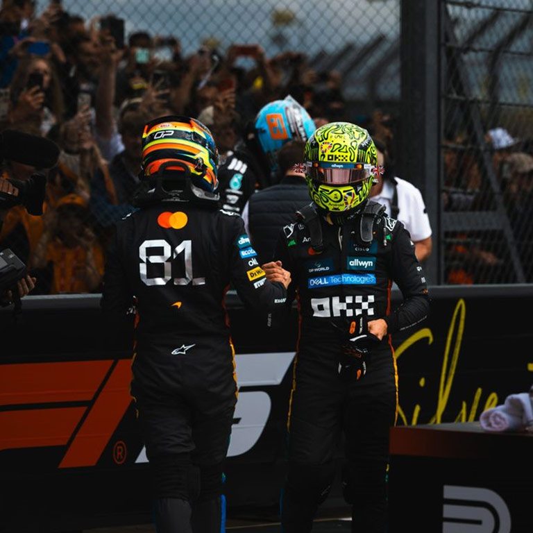 2025 BRITISH GP MCLAREN OSCAR PIASTRI RACE SUIT